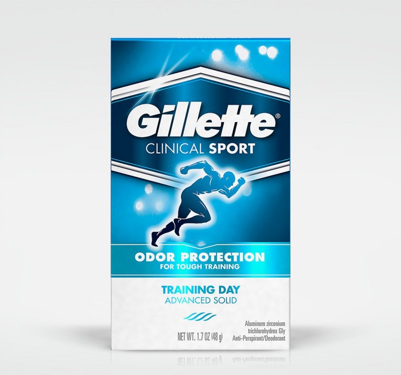 Gillette Clicnical Solid Odor Protection Deodorant 1.7 Oz