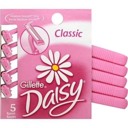 Gillette Daisy Classic Razors 6x5 Ct.
