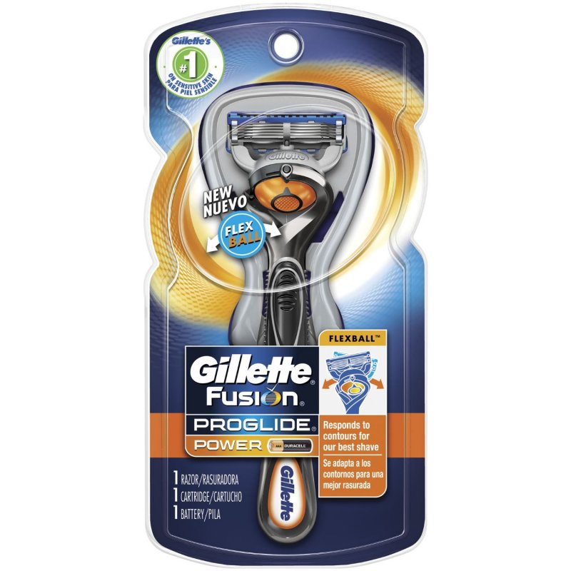 Image 0 of Gillette Fusion Proglide Power Men's Razor With Flexball Handle 1 Ct.