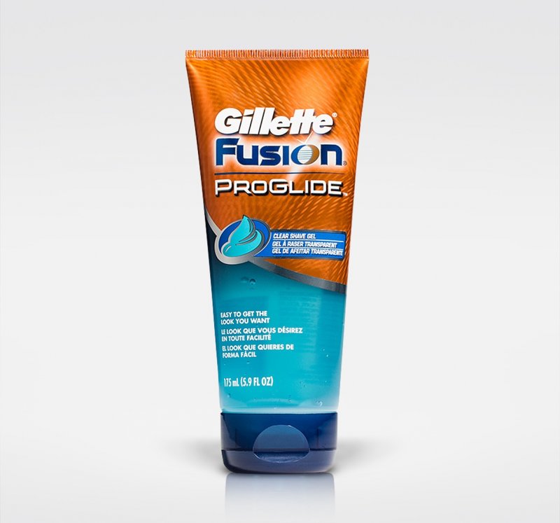 Image 0 of Gillette Fusion ProGlide Clear Shave Gel 5.9 Oz
