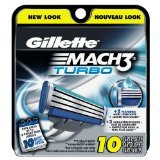 Image 0 of Gillette Mach3 Turbo Refill Blades 10 Ct.