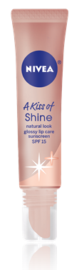 Nivea Lip Care Kiss Of Shine Natural Spf 15 6 x 0.17 Oz