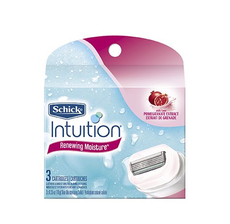Schick Intuition Plus Renewing bikini Razor Refill 3 Ct.