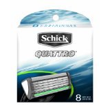 Schick Quattro Refill Cartridges 8 Ct.