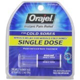 Image 0 of Orajel Single Dose Cold Sore Treatment 0.04