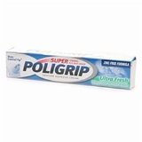 Super PoliGrip Denture Adhesive Cream Ultra Fresh 2.4 Oz