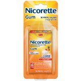 Nicorette 4 Mg Fruit Gum 20 Ct