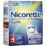 Image 0 of Nicorette 4 Mg White Ice Gum 100 Ct.