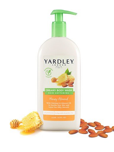 Yardley London Honey Almond Body Wash 16 Oz