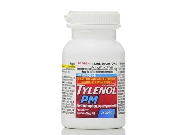 Tylenol Extra Strength PM 24 Tylenol PM caplets new