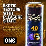 One Condoms Tantric Pleasures 40 Ct.