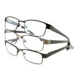 Design Optics Memory Plastic 3-Pack Reading Glasses
