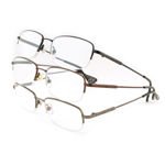 Design Optics Stainless Steel 3-Pack Reading Glasses