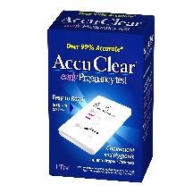 Accu-Clear Pregnancy Test 2 Ct