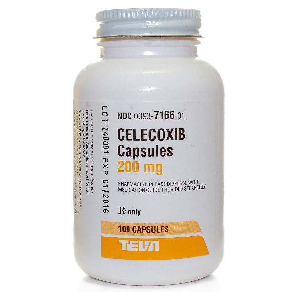 Celecoxib Generic Celebrex 200 Mg Caps 100 By Teva Pharma.