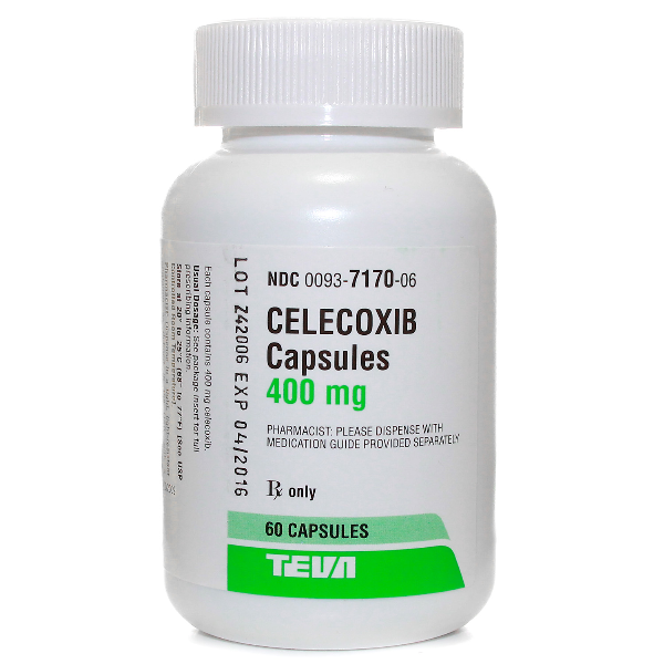 Celecoxib Generic Celebrex 400 Mg Caps 60 By Teva Pharma.