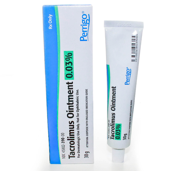 Image 0 of Tacrolimus Generic Protopic 0.03% Ointment 30 Gm By Perrigo Co 