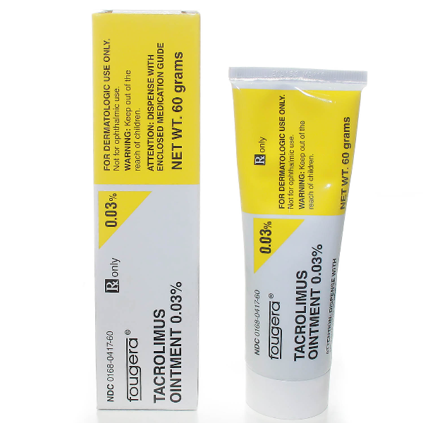 Image 0 of Tacrolimus Generic Protopic 0.03% Ointment 60 Gm By Fougera & Co 