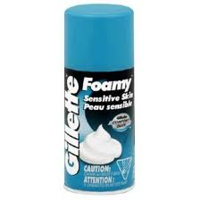 Gillette Foamy Sensitive Skin Shaving Cream 11 Oz