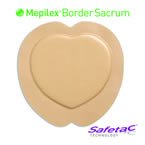 Mepilex Border Sacrum Foam Dressing 7.2 X 7.2 IN
