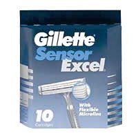 Image 0 of Gillette Sensor Excel Cartridge Refill Blades 10 Ct.