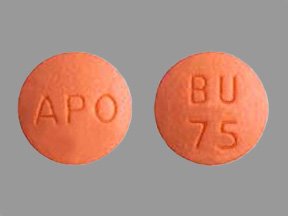 Bupropion Hcl 75 Mg Tabs 100 By Apotex Pharma.
