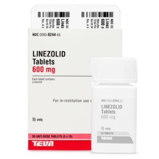 Linezolid Generic Zyvox 600 Mg Tabs 30 By Teva Pharma