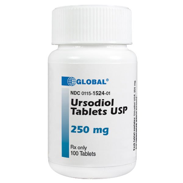 Image 0 of Ursodiol 250 Mg Tabs 100 By Global Pharma