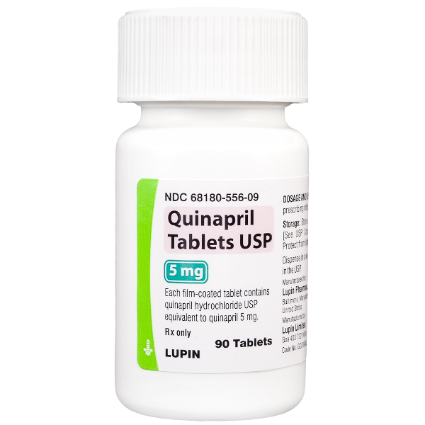 Quinapril GenericAccupril Quinapril 5 Mg 90 Tabs By Lupin Pharma