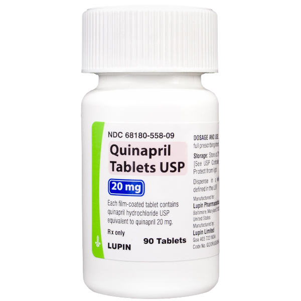 Image 0 of Quinapril GenericAccupril Quinapril 20 Mg 90 Tabs By Lupin Pharma