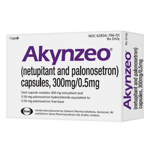 Akynzeo 300/0.5 Mg Caps 1 Ct By Eisai Inc.