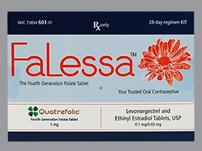 Falessa 28 Days 1 Mg Tablet Kit 1 Ct By Avion Pharma. Free Shipping