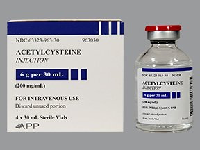 Acetylcysteine 200 Mg/Ml 20% 4X30 Ml By APP.