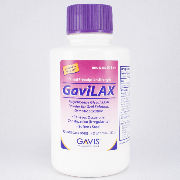 Image 0 of Gavilax Glycol Powder 510 Gm By Gavis Pharmaceutical.