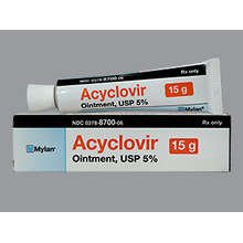 Acyclovir 5% Ointment 15 Gm By Mylan Pharma.