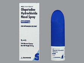 Olopatadine Hcl 665 Mcg Nasal Spray 30.5 Gm By Sandoz.