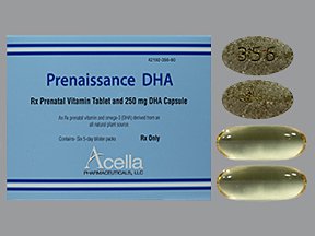 Image 0 of Prenaissance Dha Gelcaps Cmb 60 Bp By Acella Pharma. Free Shipping