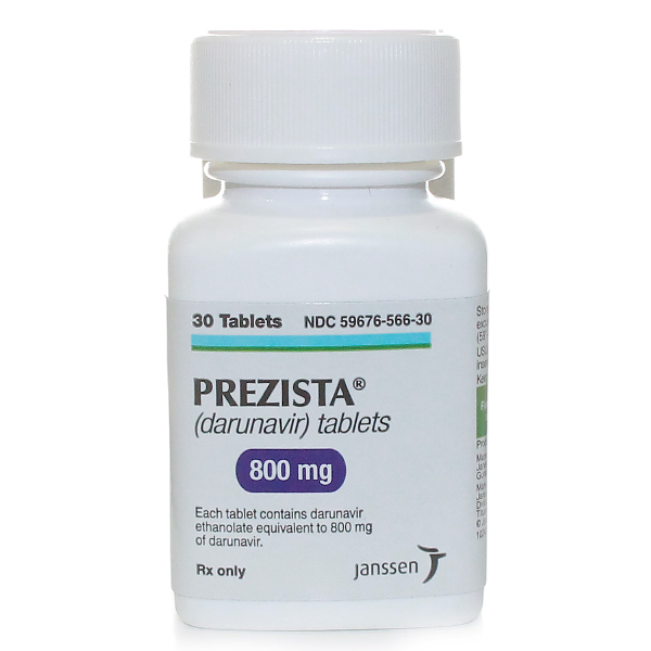 Image 0 of Prezista 800 Mg 30 Tabs By J O M Pharma. 