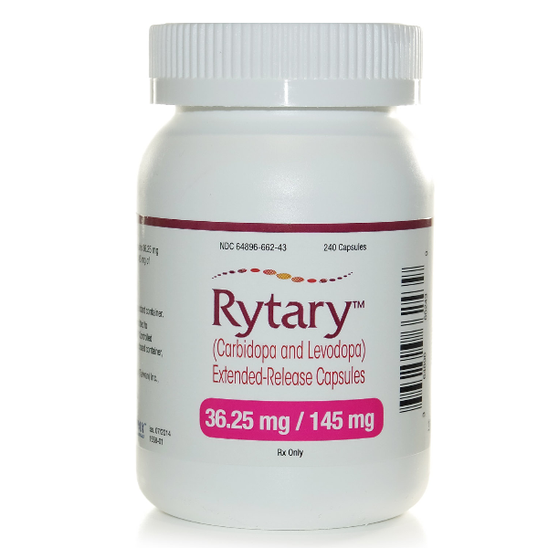 Rytary 36.25-145 Mg 240 Caps By Impax Pharma.