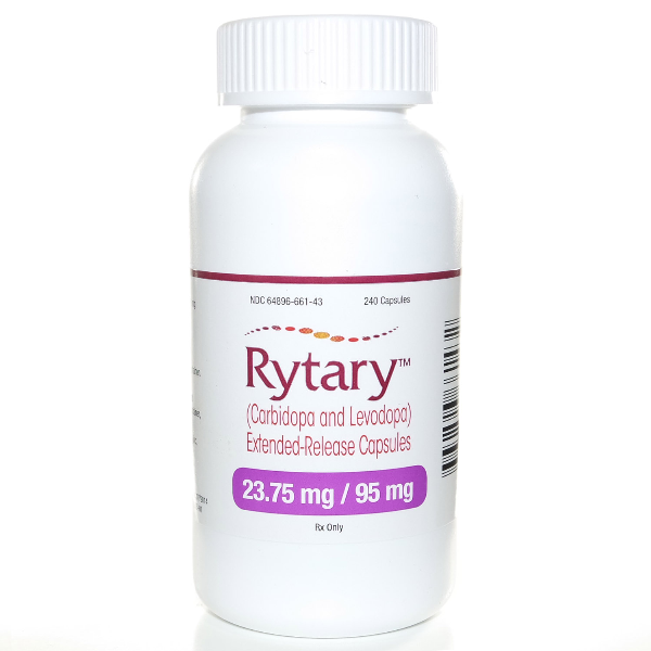 Rytary 23.75-95 Mg 240 Caps By Impax Pharma.