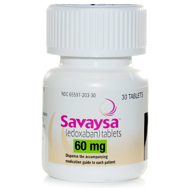 Savaysa 60 Mg 30 Tabs By Daiichi Sankyo. 