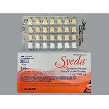 Syeda 3-0.03 Mg 3 x 28 Mg Tabs By Sandoz Rx.