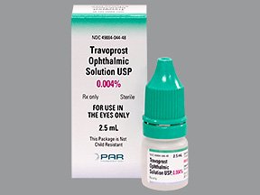 Travoprost Dr 0.004% Liquid Solution 2.5 Ml By Par Pharma