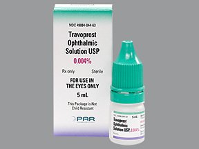 Travoprost Dr 0.004% Liquid Solution 5 Ml By Par Pharma.