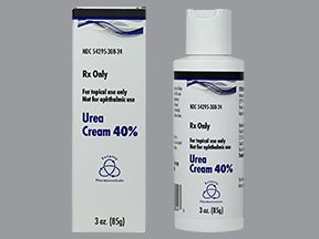 Urea 40 % Cream 3 Oz Bottle By Eci Pharma.