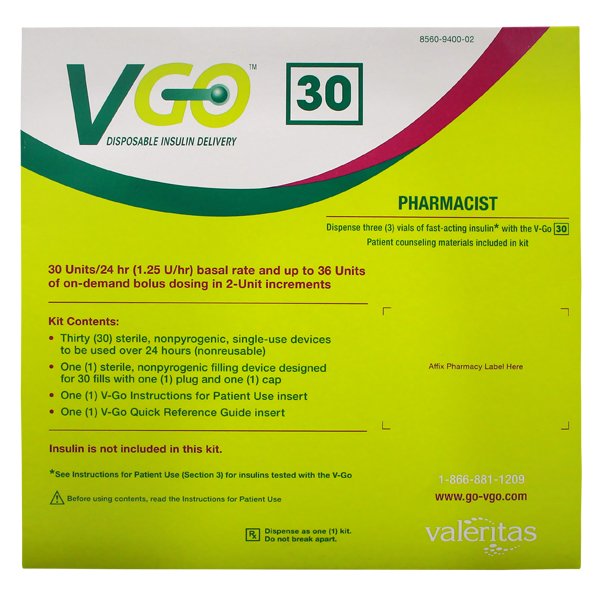 Image 0 of Vgo 30 Kit 30 By Valeritas Inc.