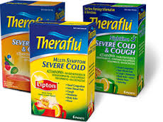 Theraflu MAX Powder Severe Cold Lipton 6 count