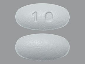 Image 0 of Atorvastatin Calcium 10 Mg 500 Tabs By Mylan Pharma.