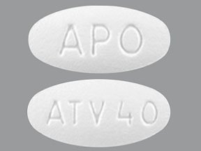 Atorvastatin Calcium 40 Mg Unit Dose 100 Tabs By Major Pharma.