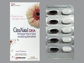 Citranatal Dha Tabs 60 By Mission Pharma